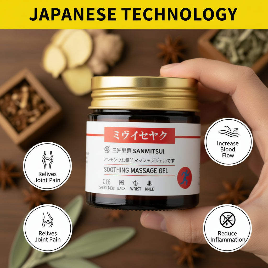 QUICKRELIEF - JAPANESE INSTANT PAIN RELIEF SOOTHING MASSAGE GEL ( BUY 1 GET 1 FREE)