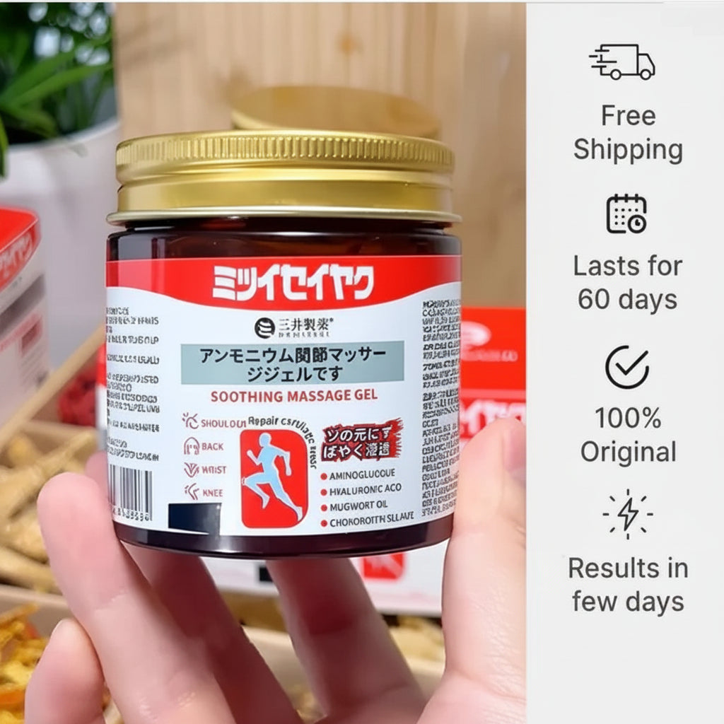 QUICKRELIEF - JAPANESE INSTANT PAIN RELIEF SOOTHING MASSAGE GEL ( BUY 1 GET 1 FREE)